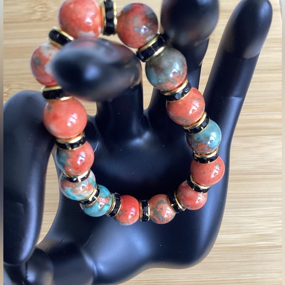 Jewelry Ocean Jasper Bracelet - Picture 1 of 2